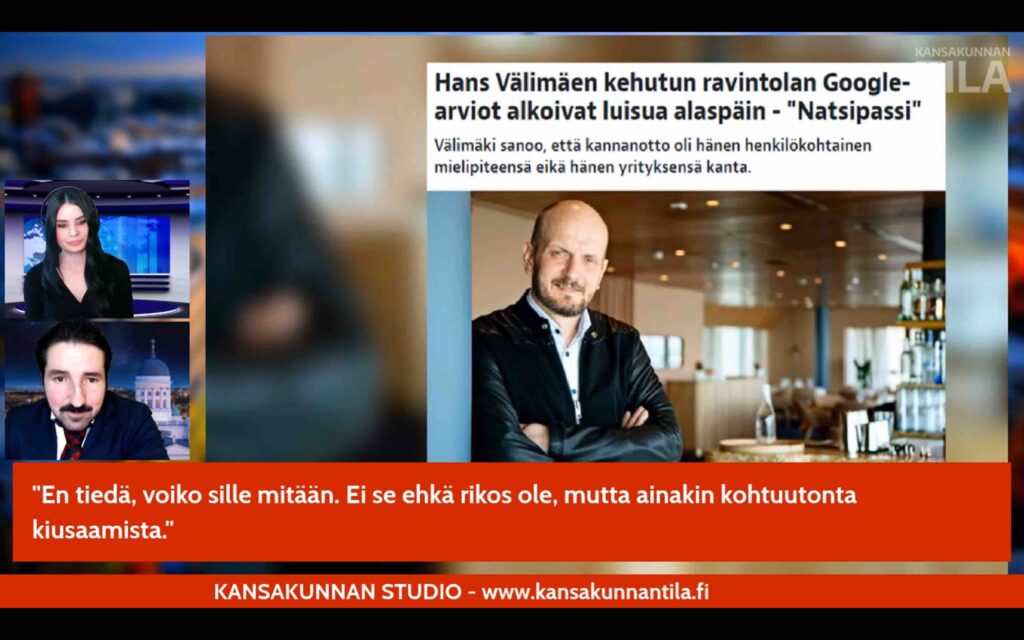 Hans Välimäki sai tuta some-kansan raivon