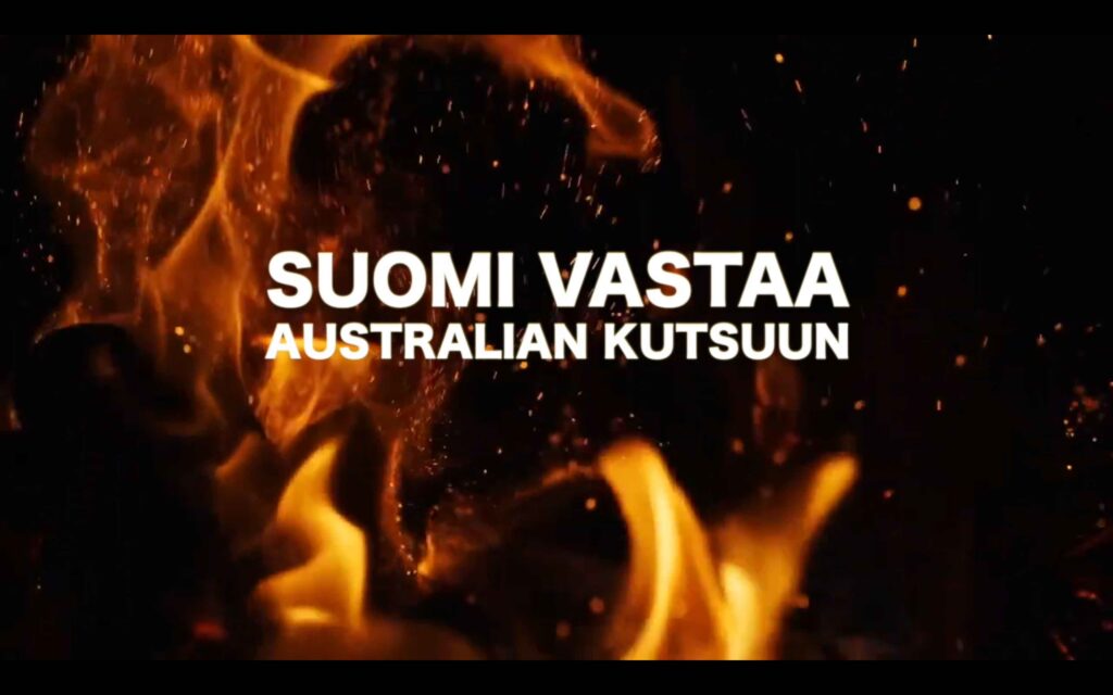 Suomi vastaa Australian hätäkutsuun