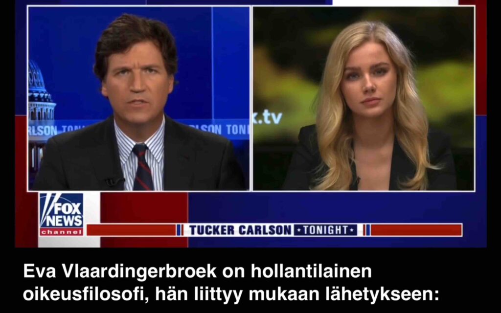 Hollantilainen oikeusfilosofi Tucker Carlsonin vieraana maailman ja Itävallan tilanteesta 19.01.2022